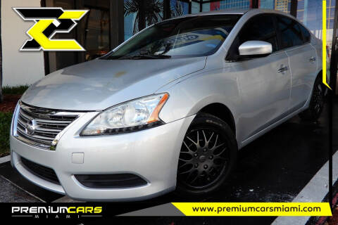 2015 Nissan Sentra for sale at Premium Cars of Miami in Miami FL