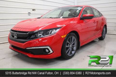 2019 Honda Civic for sale at Route 21 Auto Sales in Canal Fulton OH