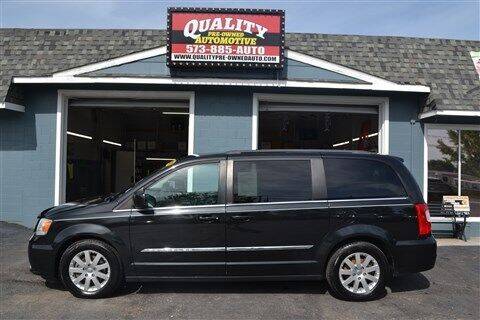 2013 Chrysler Town and Country for sale at Quality Pre-Owned Automotive in Cuba MO
