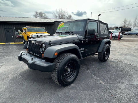 2007 Jeep Wrangler for sale at VILLAGE AUTO MART LLC in Portage IN