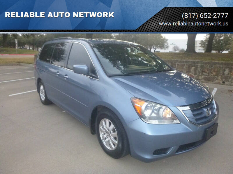 2008 Honda Odyssey for sale at RELIABLE AUTO NETWORK in Arlington TX