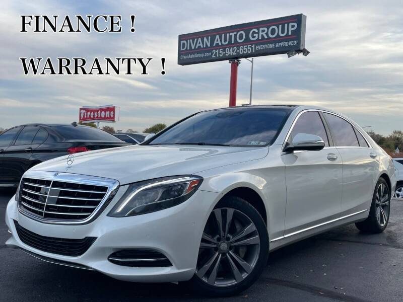 2014 Mercedes-Benz S-Class for sale at Divan Auto Group in Feasterville Trevose PA