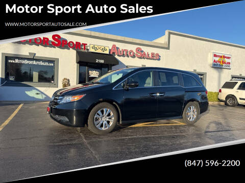 2014 Honda Odyssey for sale at Motor Sport Auto Sales in Waukegan IL