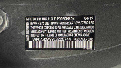 2020 Porsche 911 Carrera S