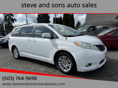 2012 Toyota Sienna for sale at steve and sons auto sales - Steve & Sons Auto Sales 2 in Portland OR