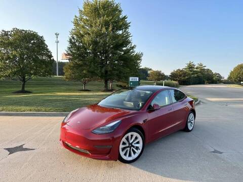 2022 Tesla Model 3 for sale at Q and A Motors in Saint Louis MO