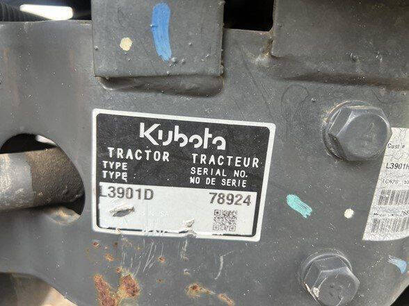 2018 Kubota TRACTOR