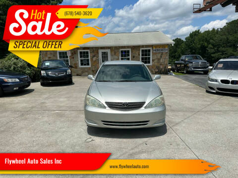 2004 Toyota Camry for sale at Flywheel Auto Sales Inc in Woodstock GA