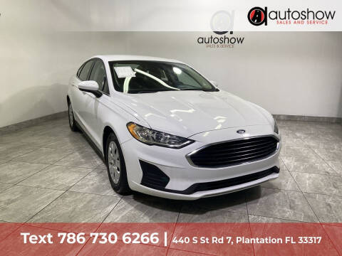 2020 Ford Fusion for sale at AUTOSHOW SALES & SERVICE in Plantation FL