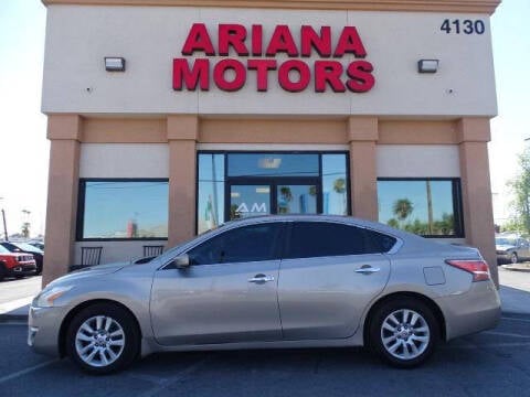 2015 Nissan Altima for sale at Ariana Motors in Las Vegas NV