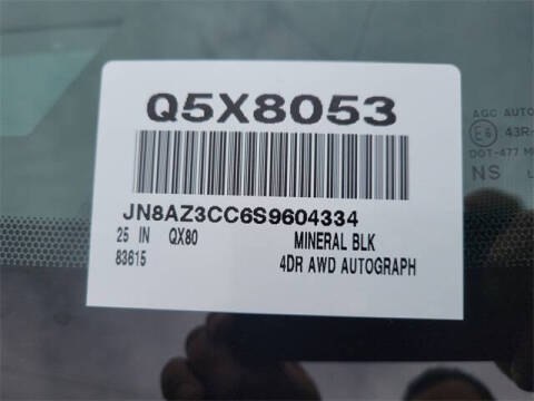 2025 Infiniti QX80 Autograph