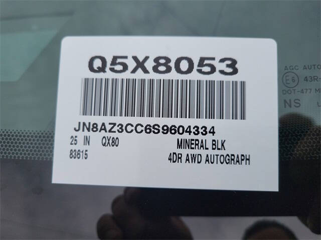 2025 Infiniti QX80 Autograph