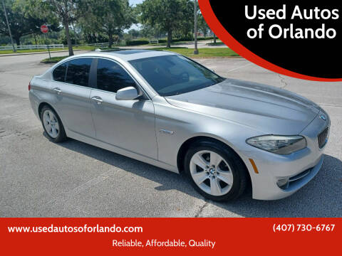 2011 BMW 5 Series for sale at Used Autos of Orlando in Orlando FL