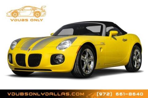 2008 Pontiac Solstice for sale at VDUBS ONLY in Plano TX