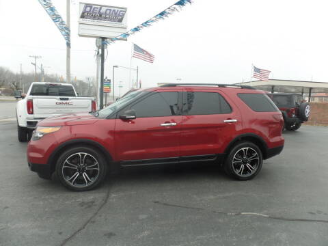 2014 Ford Explorer for sale at DeLong Auto Group in Tipton IN