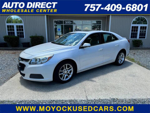 2015 Chevrolet Malibu for sale at Auto Direct Wholesale Center in Moyock NC