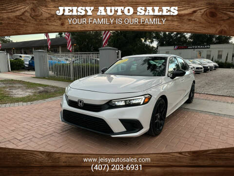 2022 Honda Civic for sale at JEISY AUTO SALES in Orlando FL