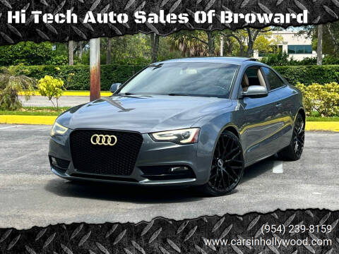 2013 Audi A5 for sale at Hi Tech Auto Sales Of Broward in Hollywood FL