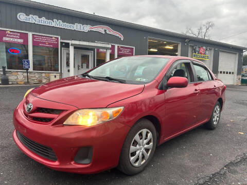 2011 Toyota Corolla for sale at CarNation Motors LLC in Harrisburg PA