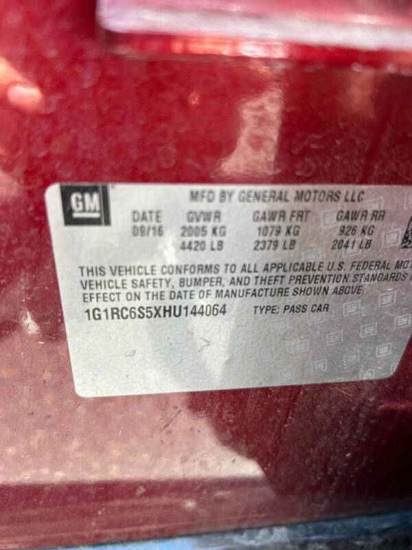 2017 Chevrolet Volt LT