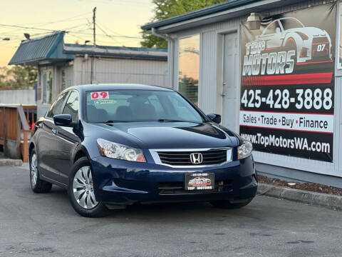 2009 Honda Accord for sale at Top Motors LLC in Edmonds WA