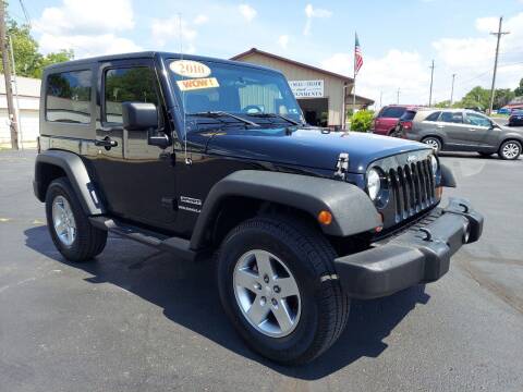 2010 Jeep Wrangler for sale at Holland's Auto Sales in Harrisonville MO