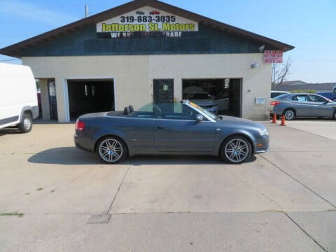 2009 Audi A4 for sale at Jefferson St Motors in Waterloo IA