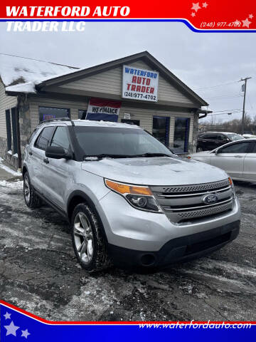 2013 Ford Explorer for sale at WATERFORD AUTO TRADER LLC in Waterford MI