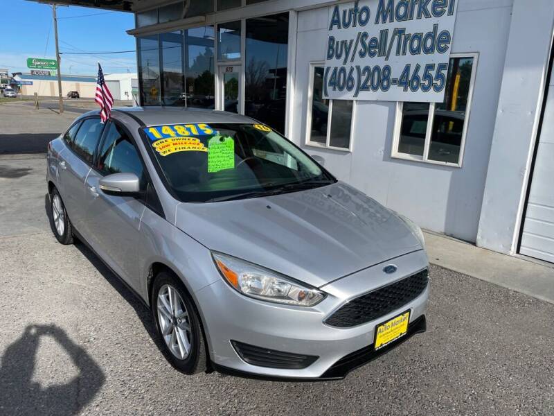 2016 Ford Focus for sale at Auto Market in Billings MT