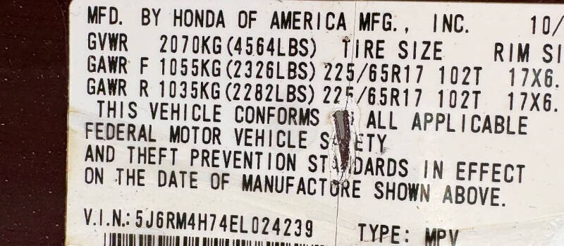 2014 Honda CR-V EX-L