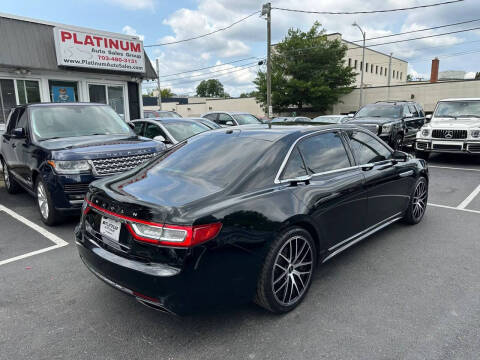 2017 Lincoln Continental Select