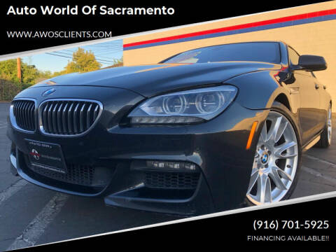 2013 BMW 6 Series for sale at Auto World of Sacramento in Sacramento CA