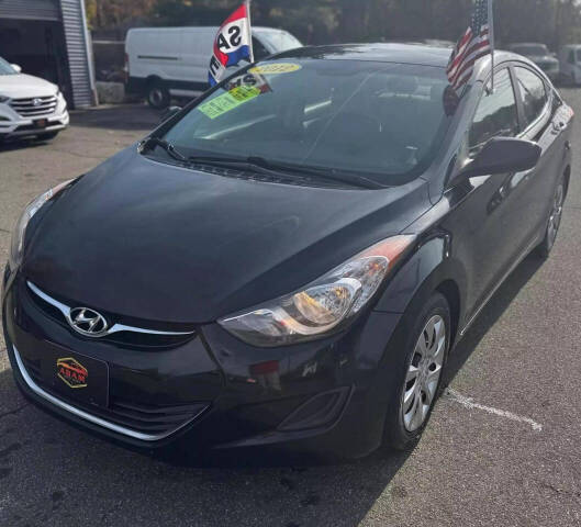 2012 Hyundai ELANTRA for sale at Adam Auto Sales Inc in Berlin, CT