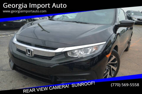2016 Honda Civic for sale at Georgia Import Auto in Alpharetta GA