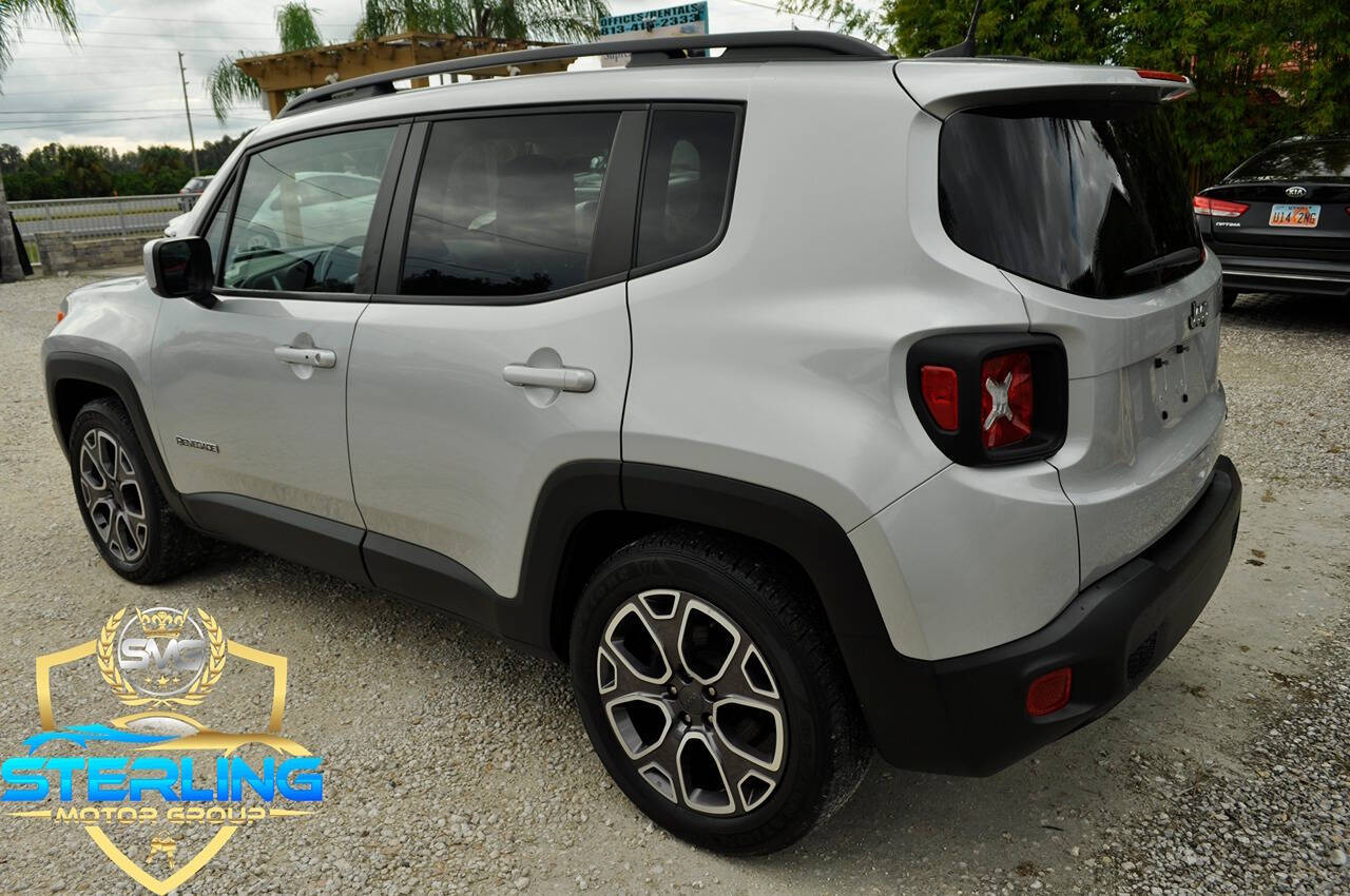 2017 Jeep Renegade for sale at Sterling Motor Group in Land O Lakes, FL