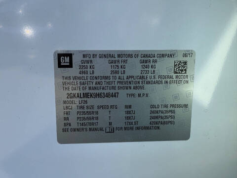 2017 GMC Terrain SLE-1