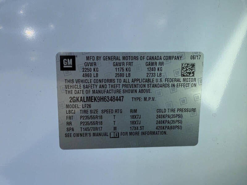 2017 GMC Terrain SLE-1