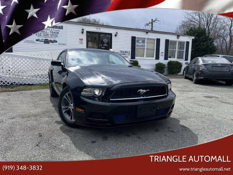 2013 Ford Mustang for sale at Triangle Automall in Burlington NC