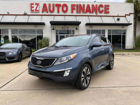 2012 Kia Sportage for sale at EZ Auto Finance in Houston TX