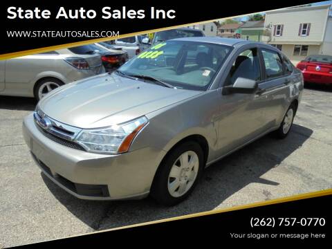 2008 Ford Focus for sale at State Auto Sales Inc in Burlington WI