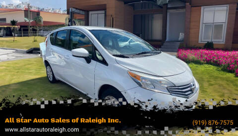 2015 Nissan Versa Note for sale at All Star Auto Sales of Raleigh Inc. in Raleigh NC