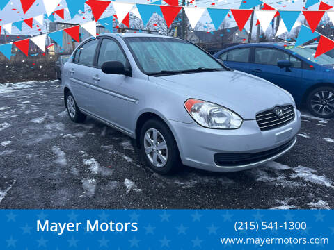 2011 Hyundai Accent for sale at Mayer Motors in Pennsburg PA