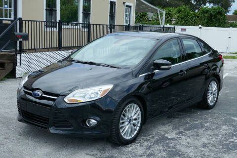 2012 Ford Focus for sale at MILLS CAR SALES INC in Clearwater FL