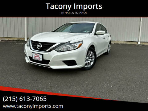 2017 Nissan Altima for sale at Tacony Imports in Philadelphia PA