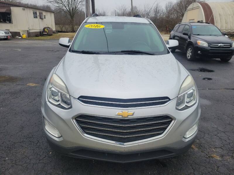 2016 Chevrolet Equinox for sale at Knauff & Sons Motor Sales in New Vienna OH