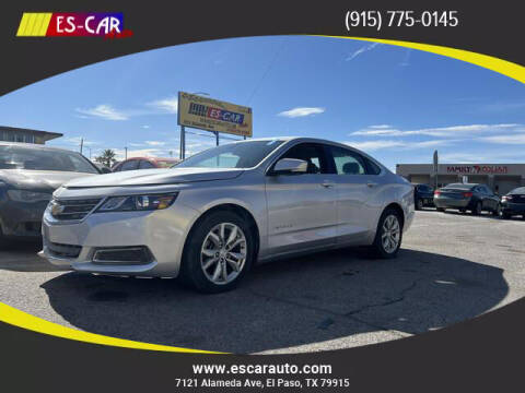 2016 Chevrolet Impala for sale at Escar Auto in El Paso TX