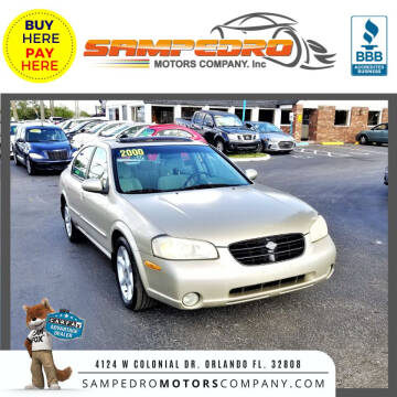 2000 Nissan Maxima for sale at SMC AUTO SALES in Orlando FL