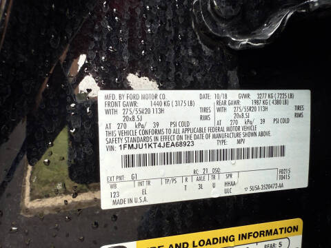 2018 Ford Expedition Limited