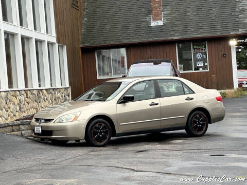 2005 Honda Accord for sale at Cupples Car Company in Belmont NH