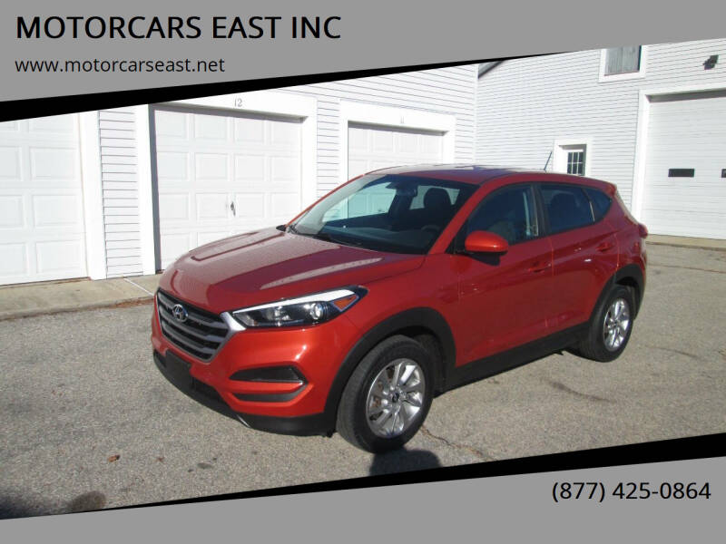 2017 Hyundai Tucson for sale at MOTORCARS EAST INC in Derry NH